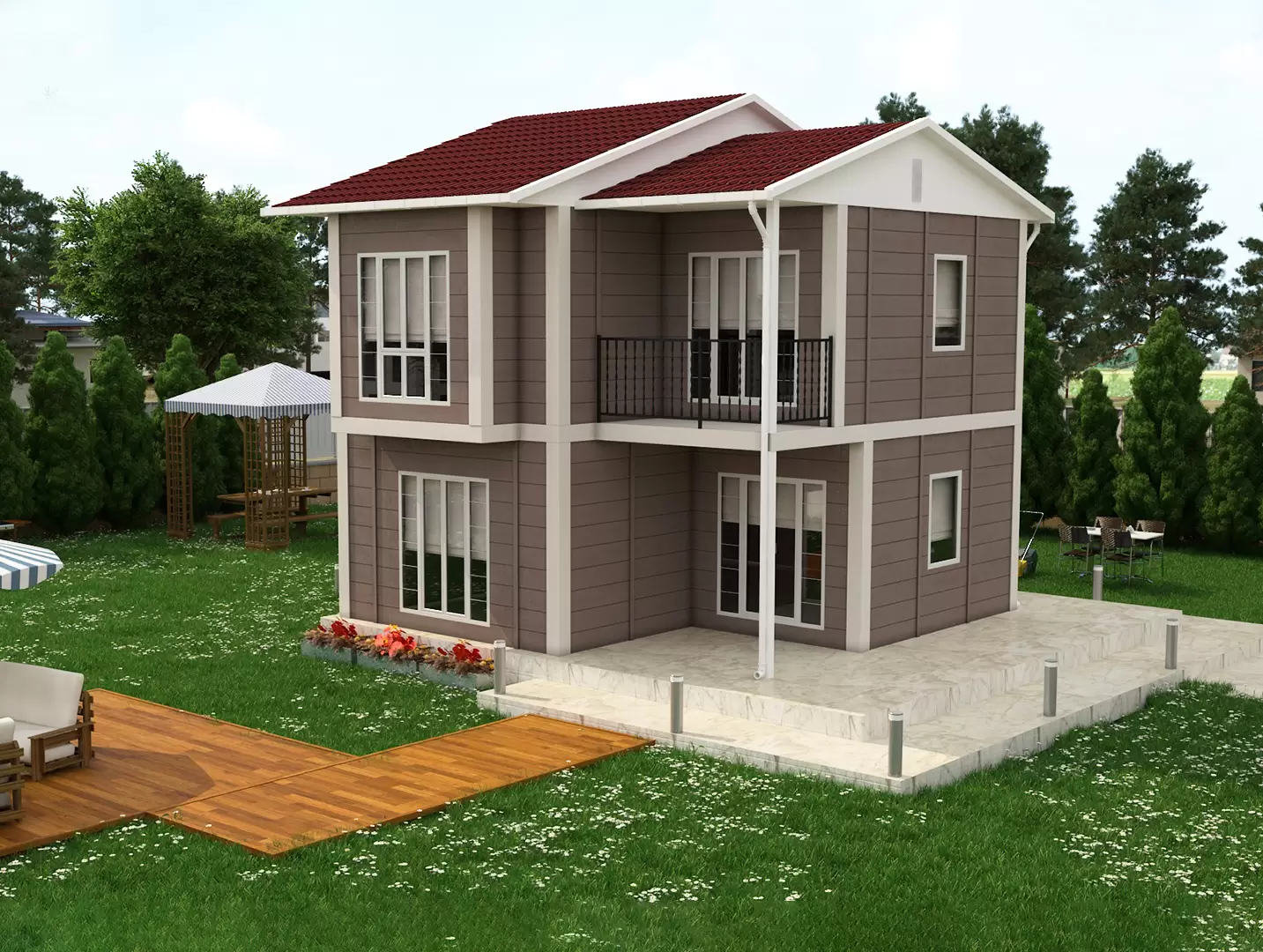 Silivri Dubleks Prefabrik Ev