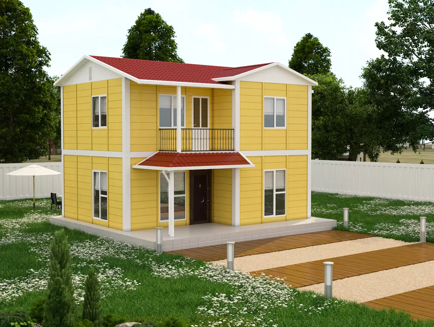 Silivri Dubleks Prefabrik Ev